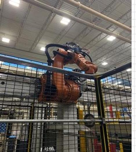 Used 2012 KUKA KR60 JET GANTRY ROBOT SYSTEM WITH KRC4 CONTROLLER