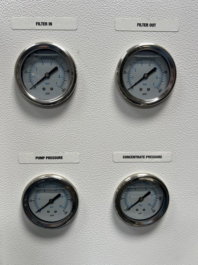 Used Axeon reverse osmosis system