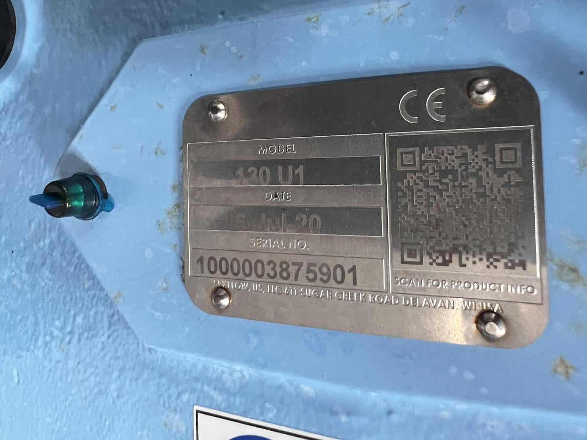 Used Waukesha model 130-U1 positive displacement pump