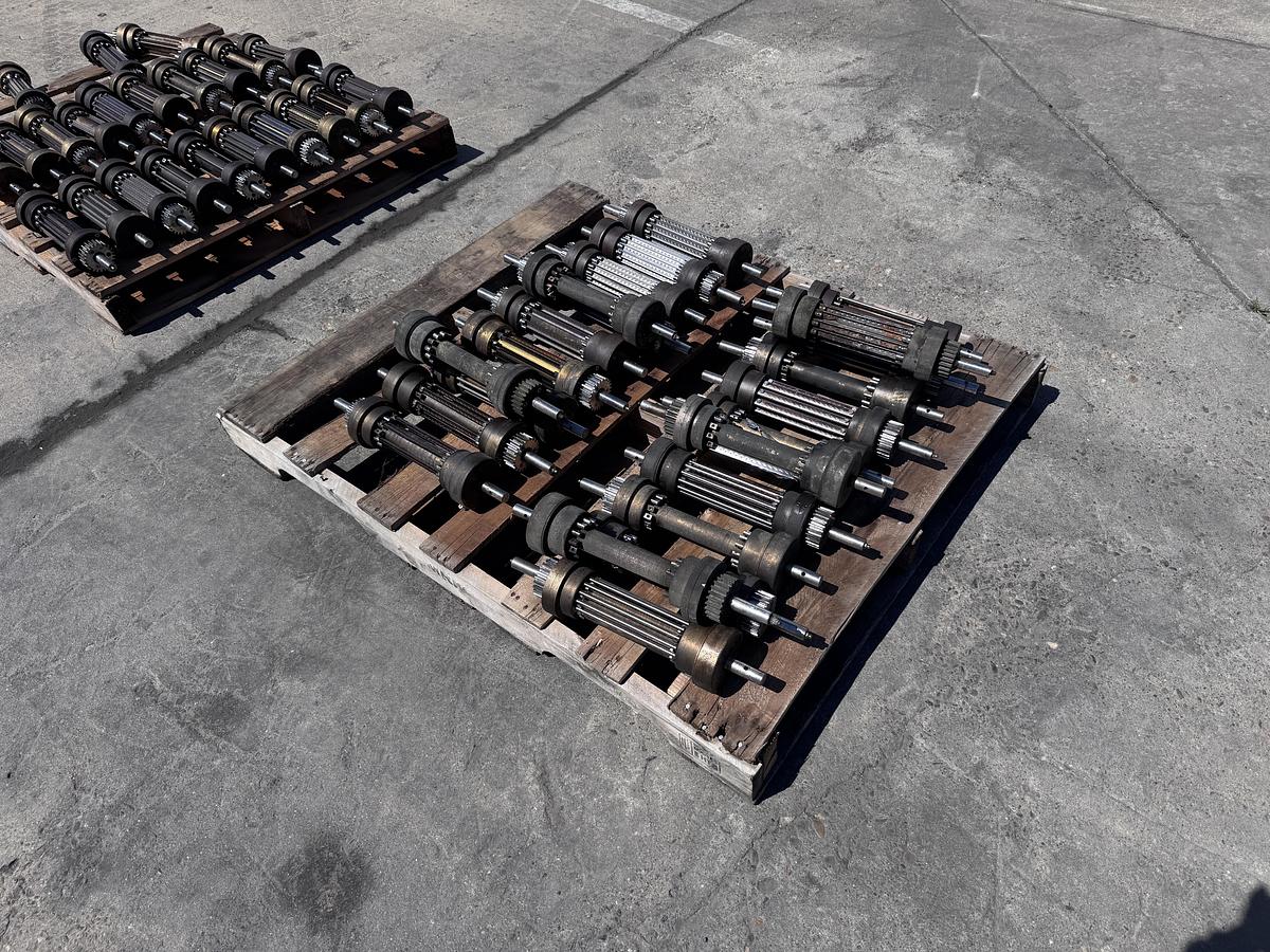 Used Urschel model F brass cross cut spindles