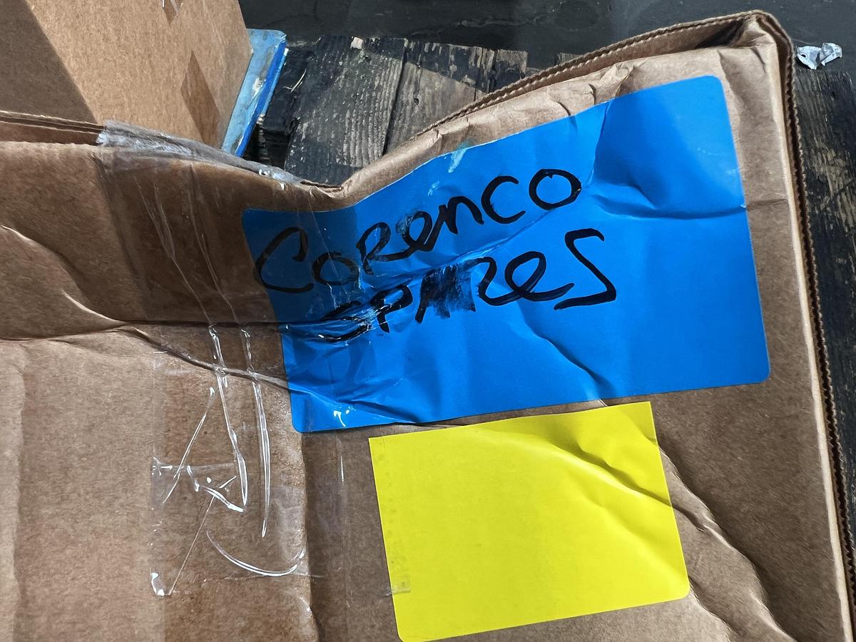 Used Corenco model M15DA angled disintegrator