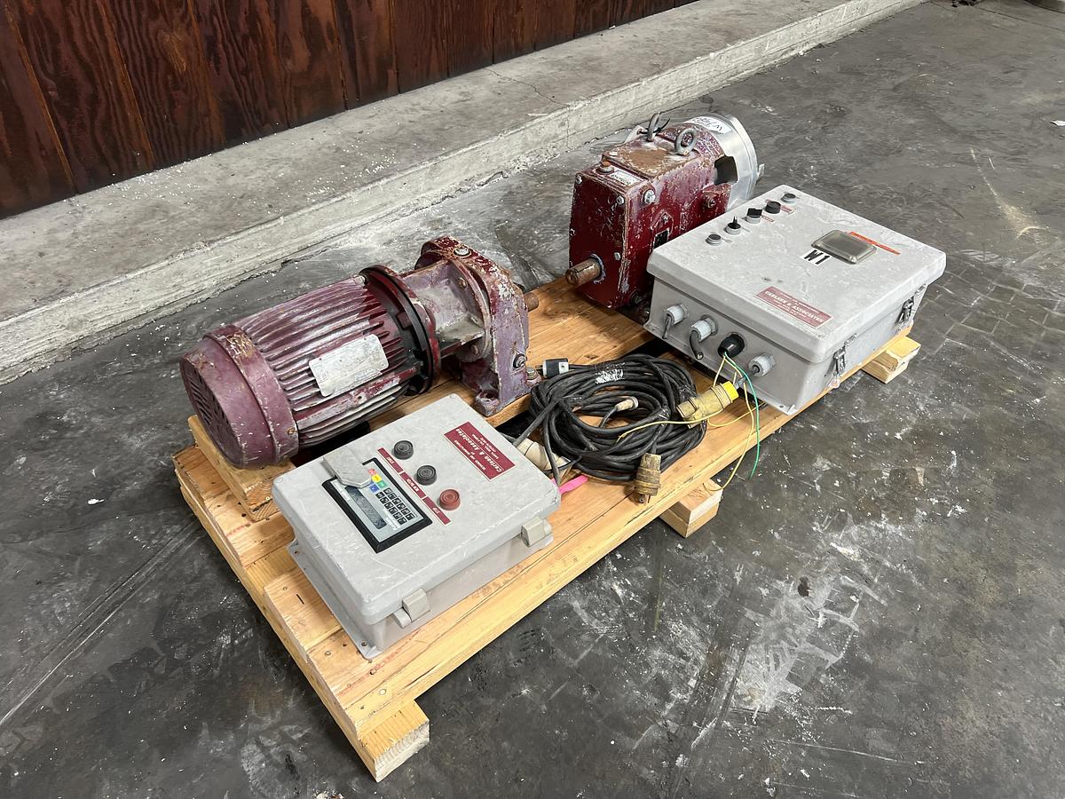 Used Waukesha model 60 positive displacement pump