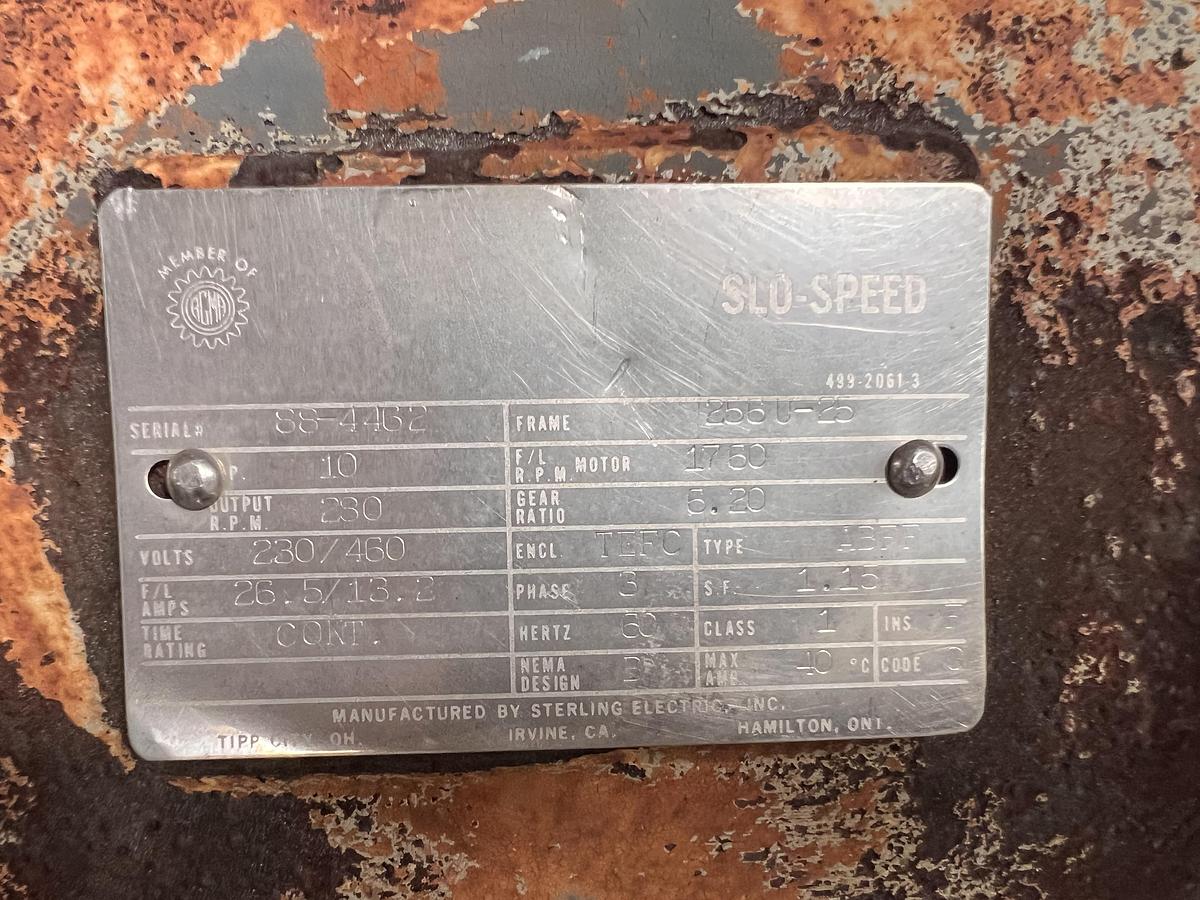 Used Waukesha model 130-U1 positive displacement pump