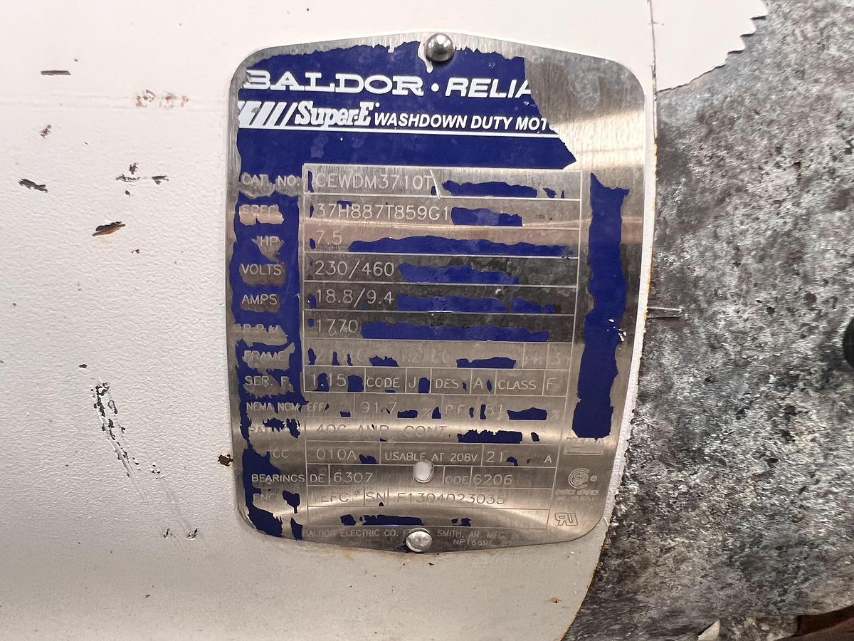 Used Waukesha model 134-U1 positive displacement pump