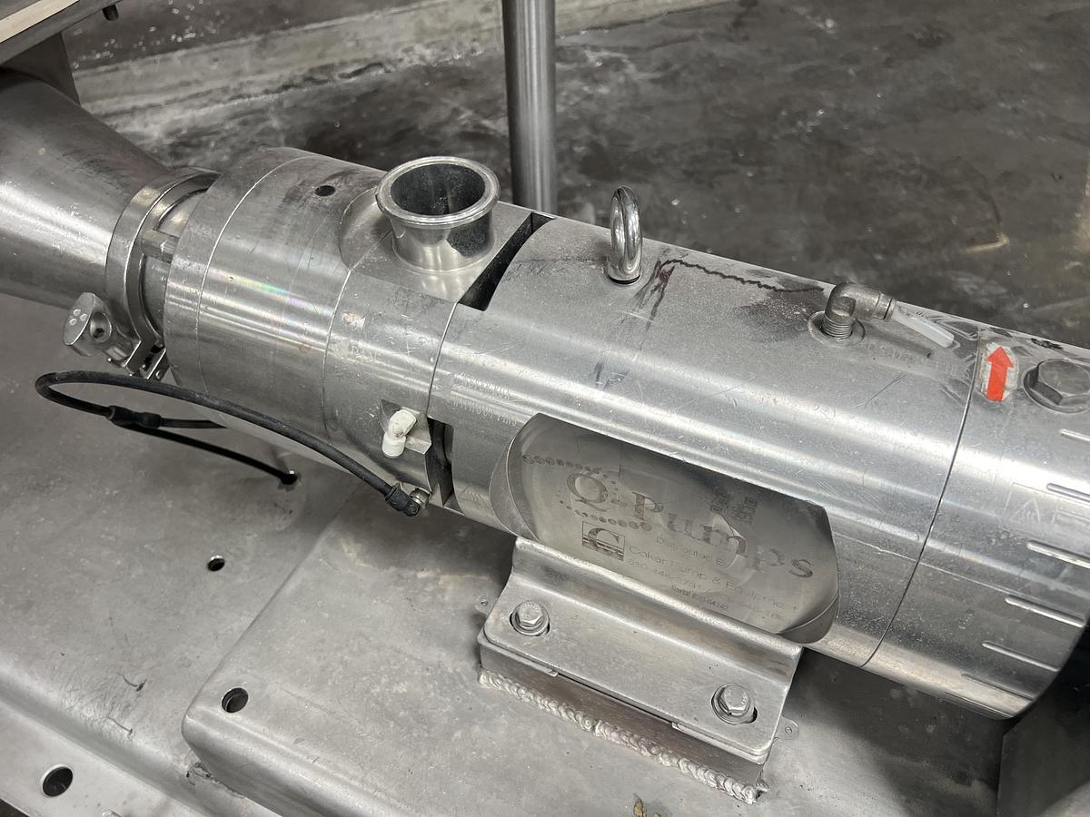 Used Q Pumps type QTS Twin Screw Positive Pump