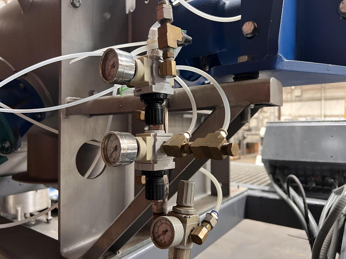 Used Wam type WBH horizontal single shaft batch mixer