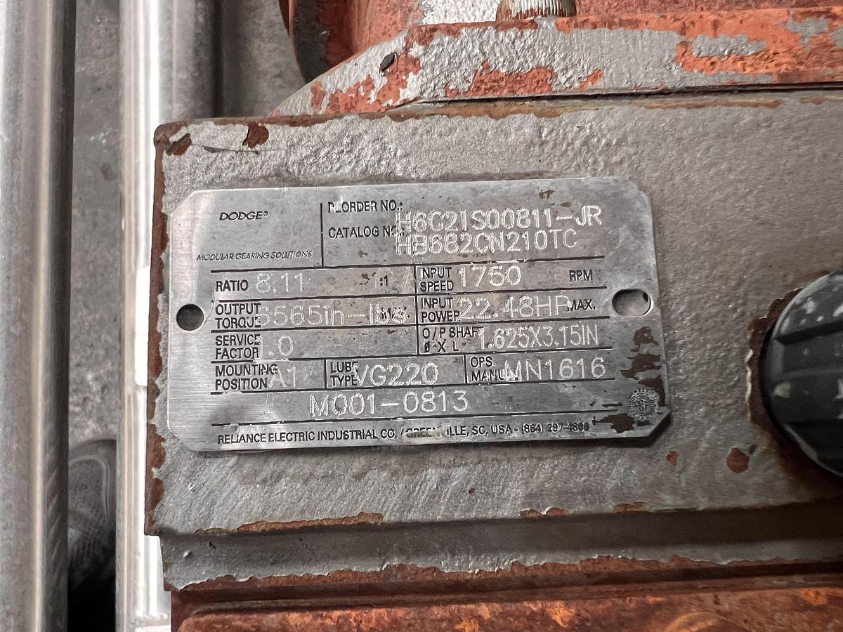 Used Waukesha model 134-U1 positive displacement pump