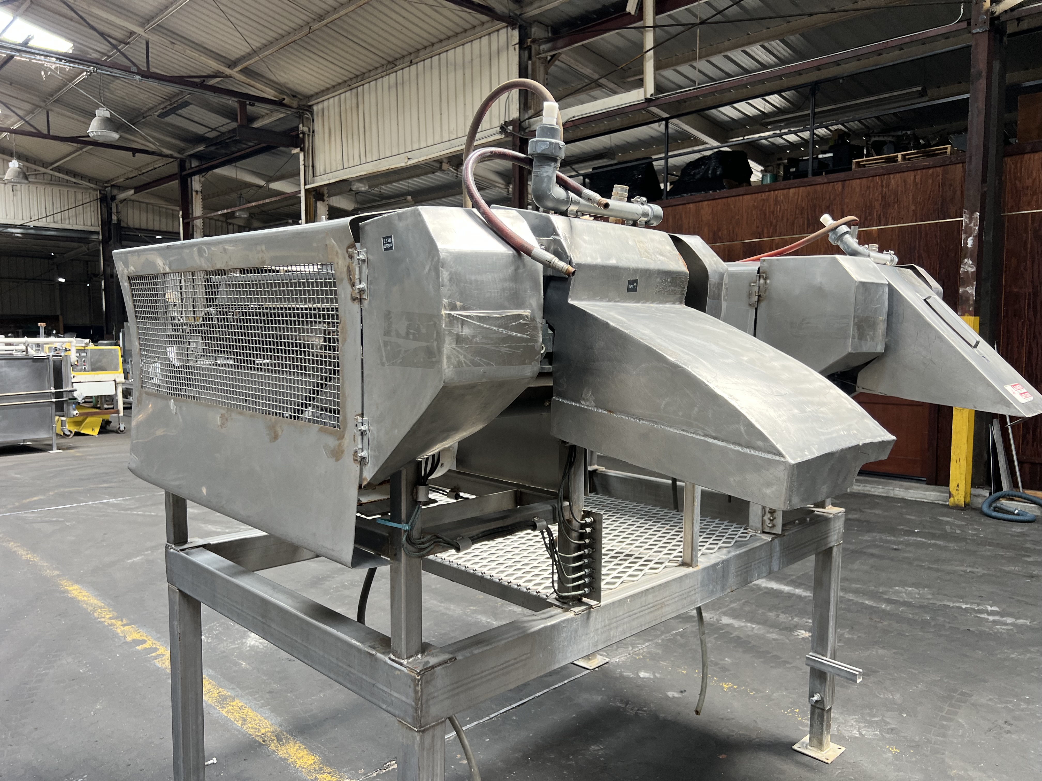 Used Urschel model W French style green bean slicer