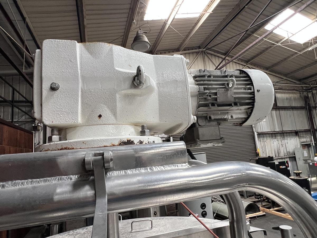 Used DCI 300 gallon single shell vertical Dynamixer
