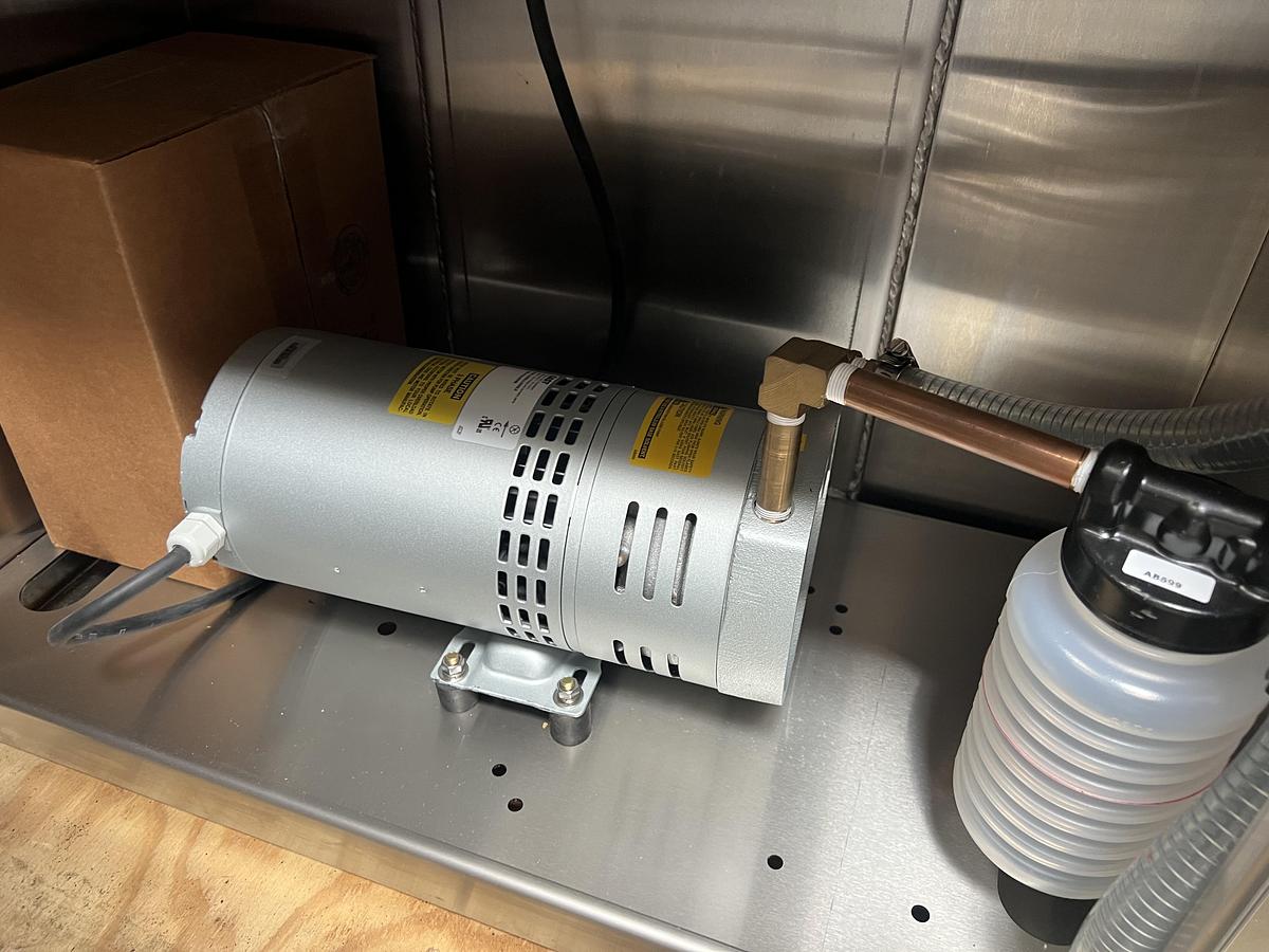 Used CV Tek model Corr-Vac Mark III vacuum bag sealer