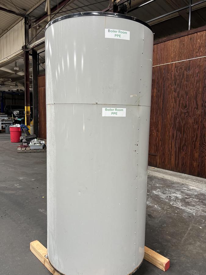 Used Parker PPE boiler feed water tank