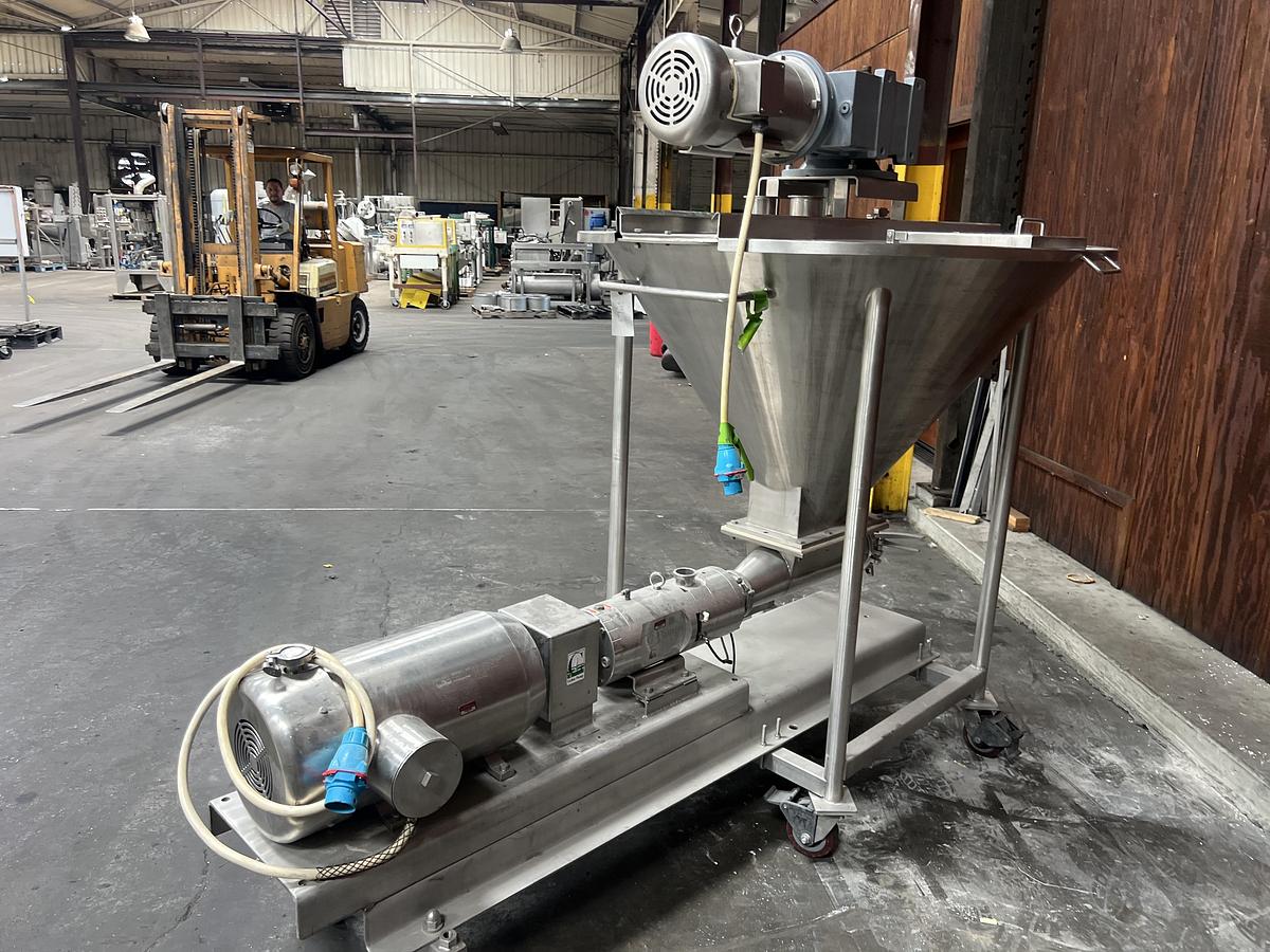 Used Q Pumps type QTS Twin Screw Positive Pump