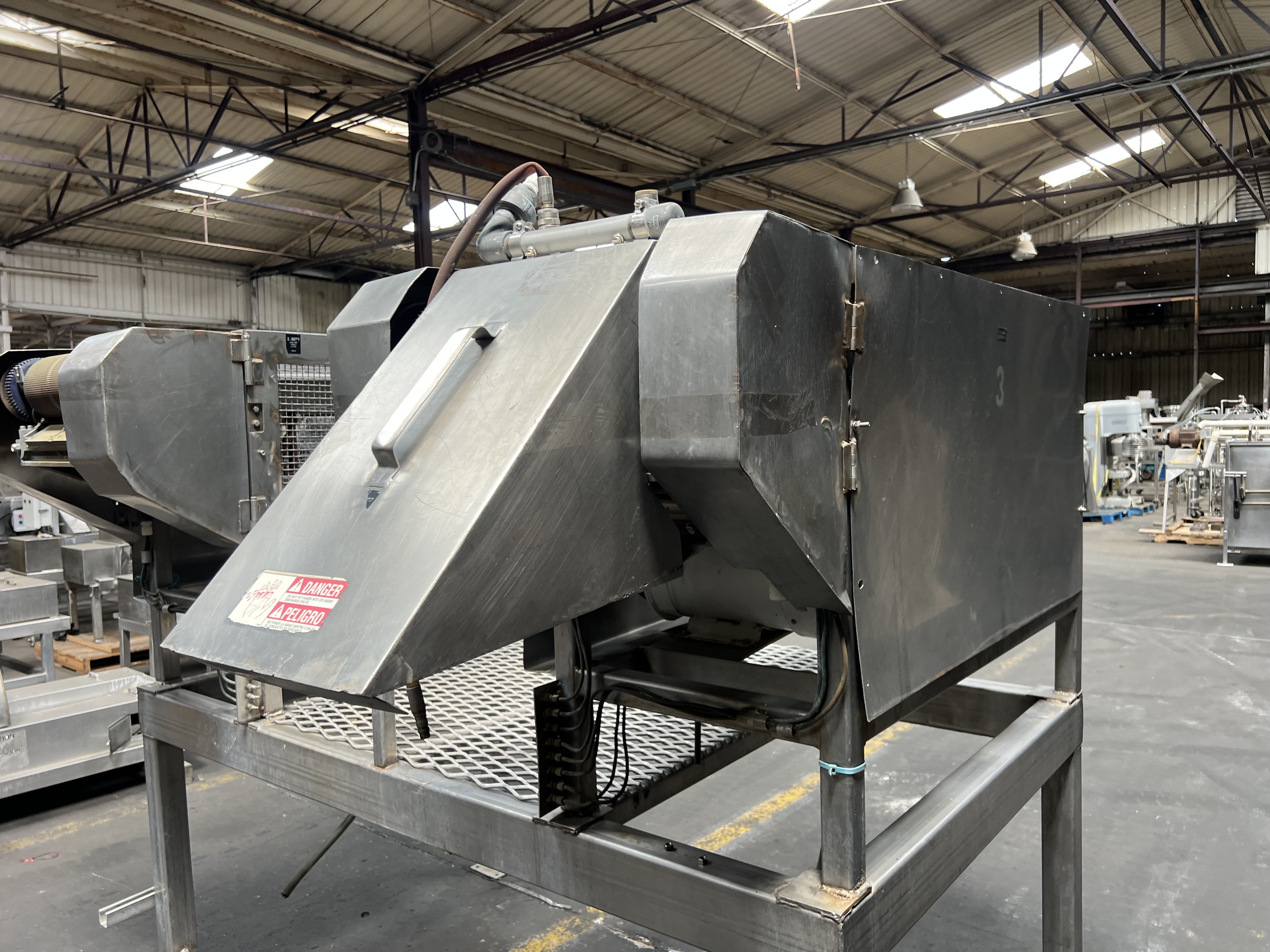 Used Urschel model W French style green bean slicer