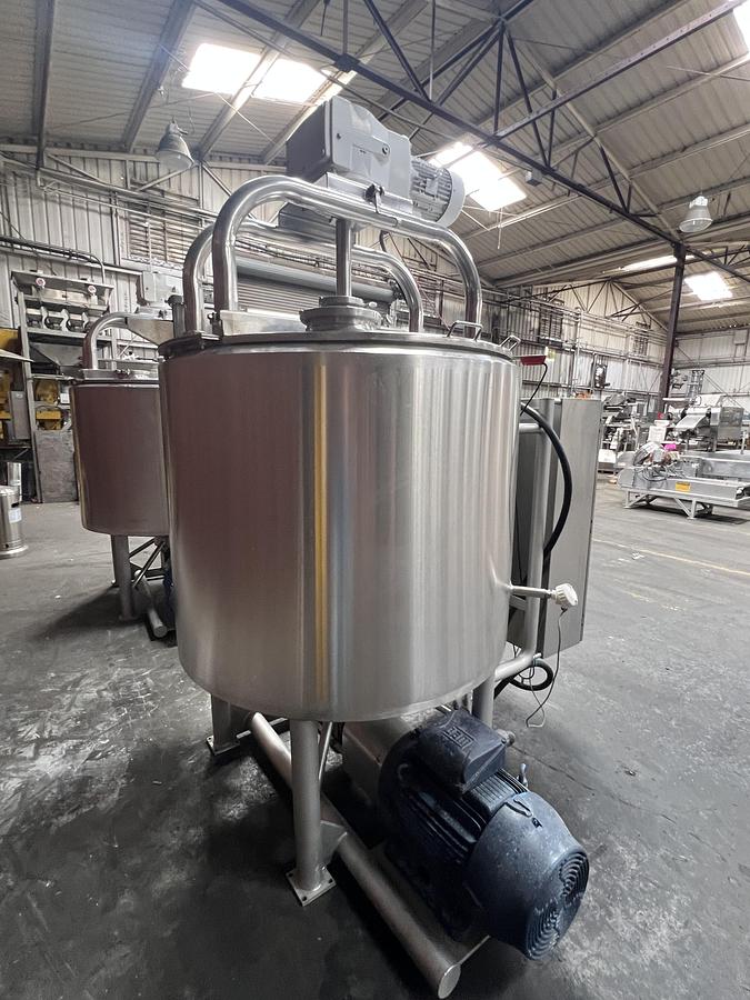 Used DCI 300 gallon single shell vertical Dynamixer