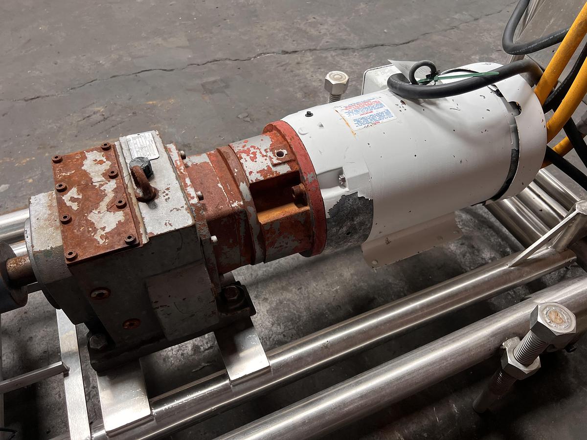 Used Waukesha model 134-U1 positive displacement pump