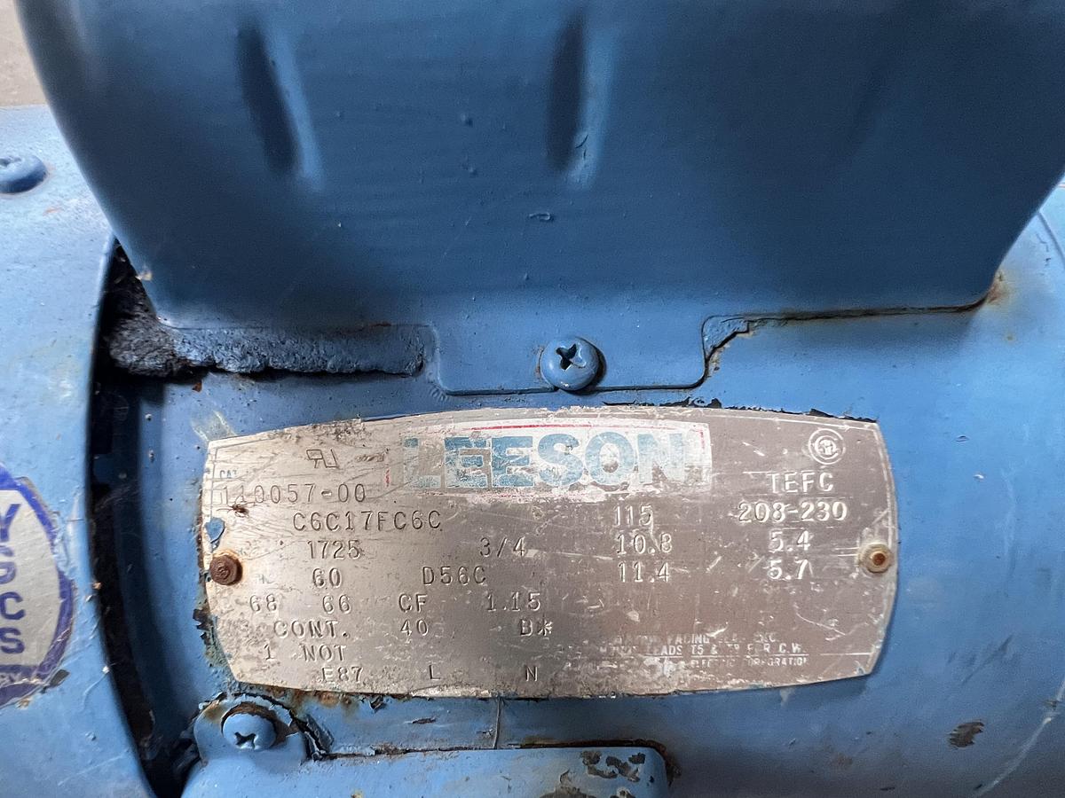 Used Waukesha model DO-25 positive displacement pump 1.5" Tri-Clamp fittings