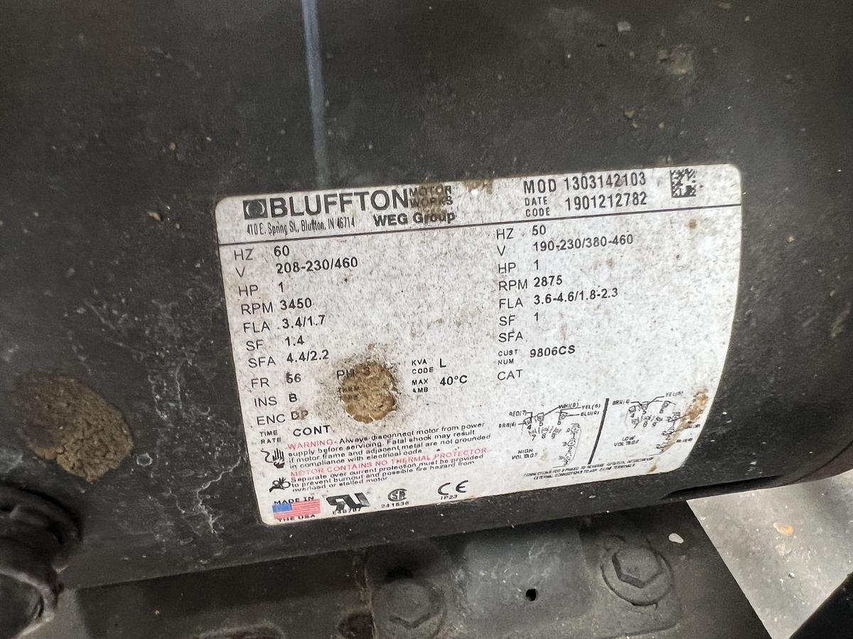 Used Parker dual boiler feed water skid with tank