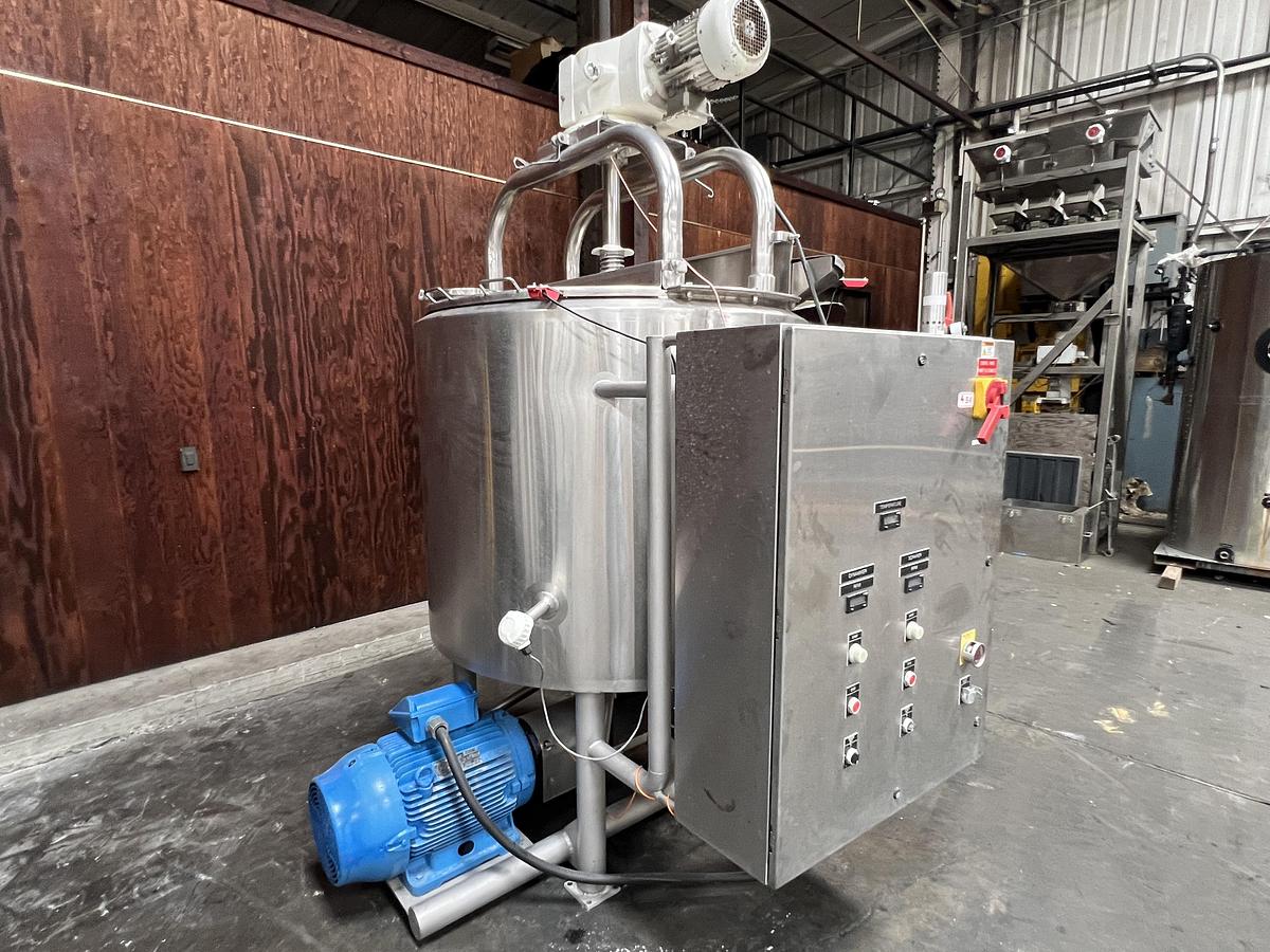 Used DCI 300 gallon single shell vertical Dynamixer
