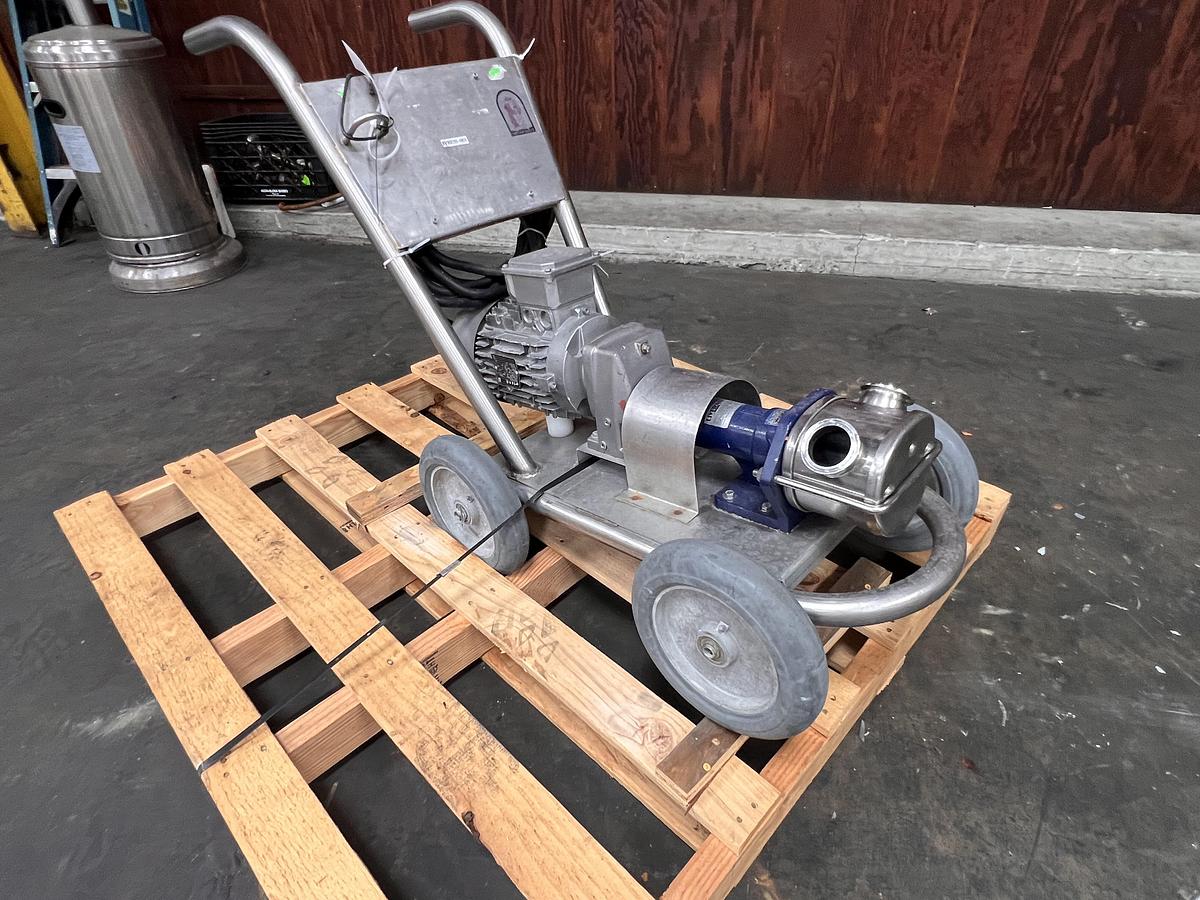 Used Liverani model S/P Major 60 flexible impeller pump