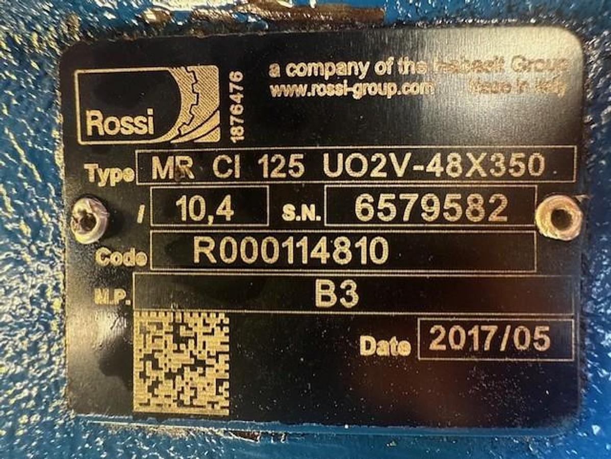 Used Wam type WBH horizontal single shaft batch mixer