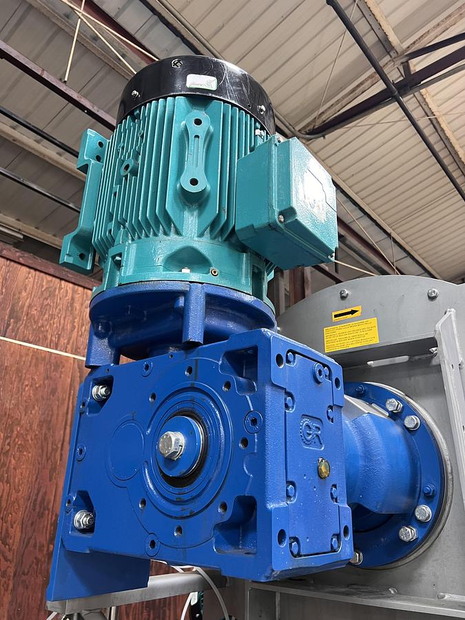 Used Wam type WBH horizontal single shaft batch mixer