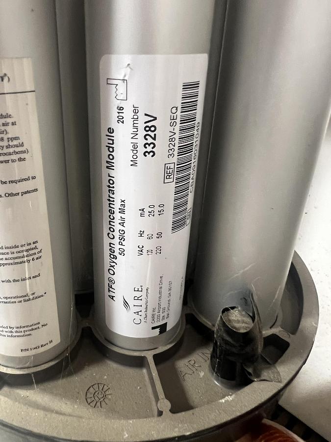 Used Ozone International model C-1000 ozone generator
