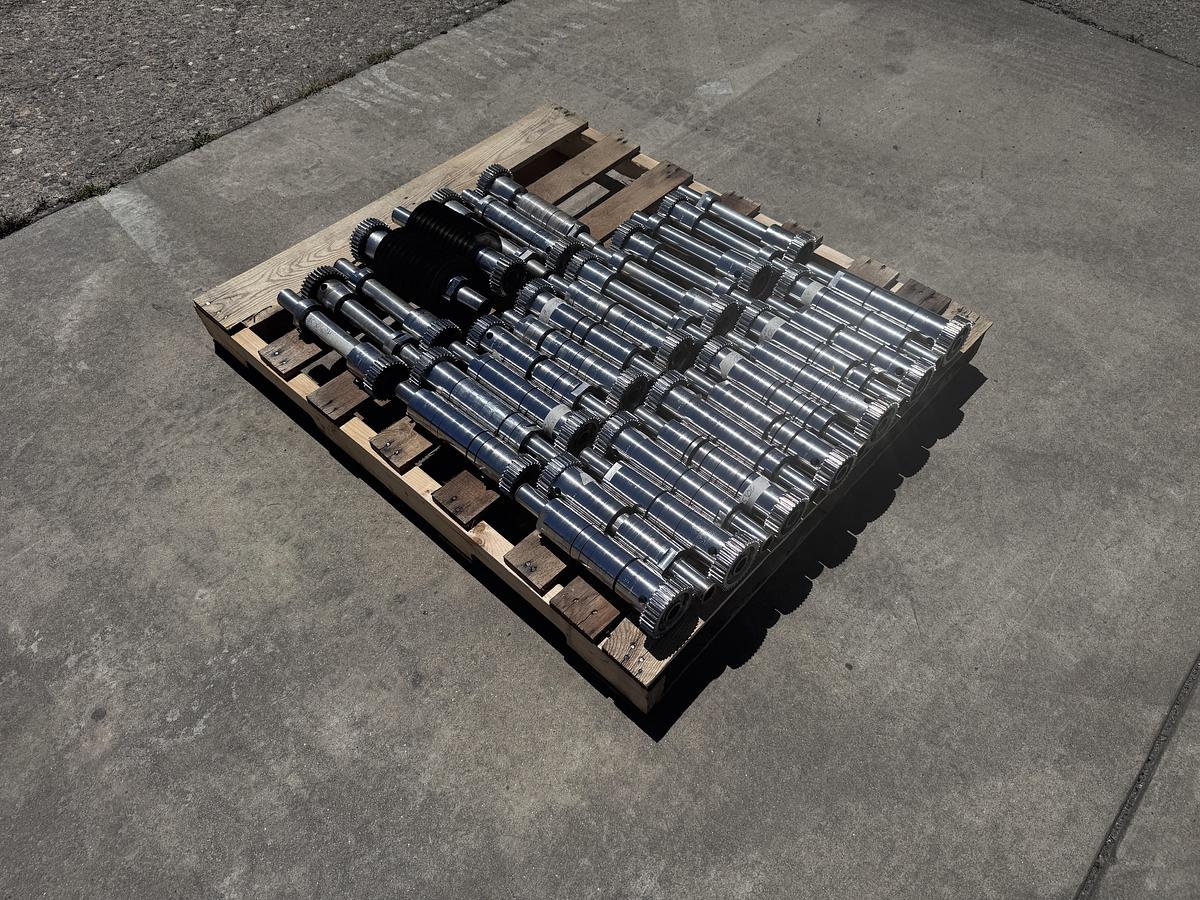 Used Urschel model H/HA stainless steel circular cut spindle