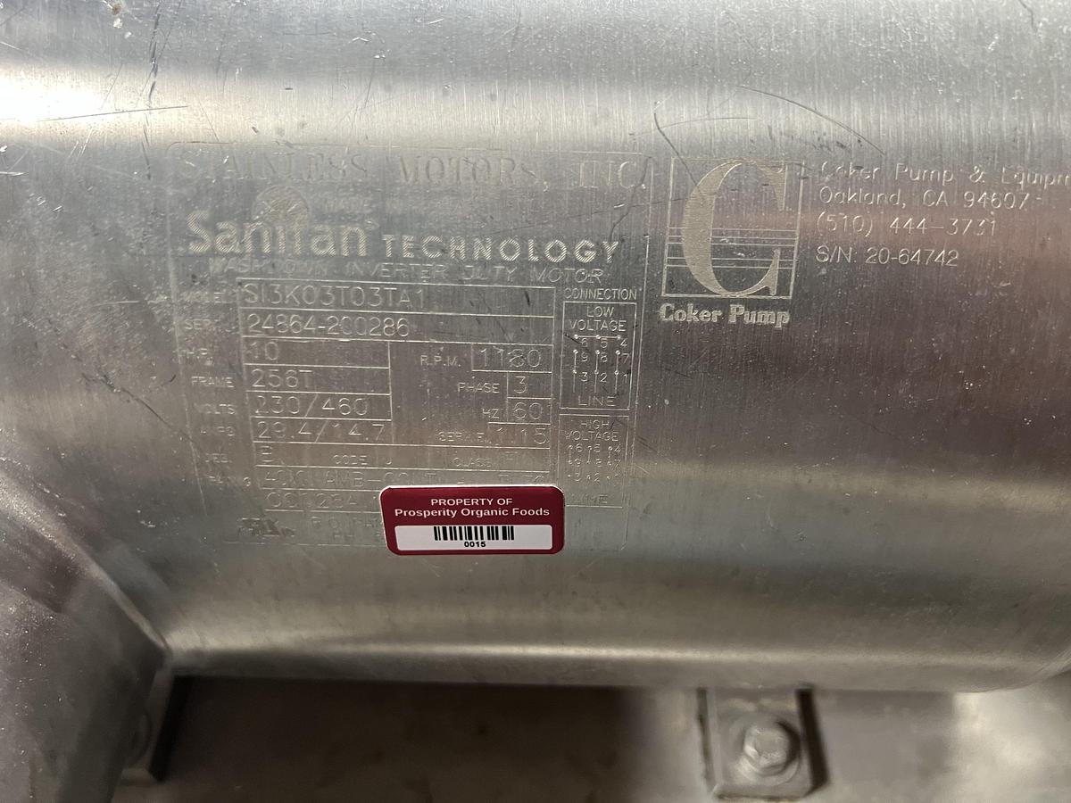 Used Q Pumps type QTS Twin Screw Positive Pump