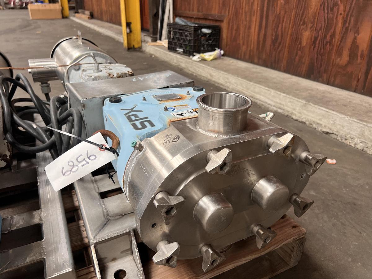 Used Waukesha model 130-U1 positive displacement pump
