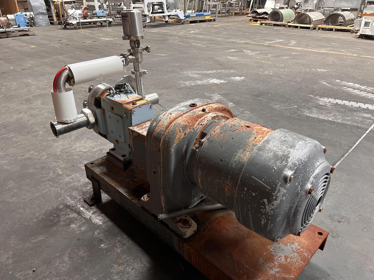 Used Waukesha model 130-U1 positive displacement pump