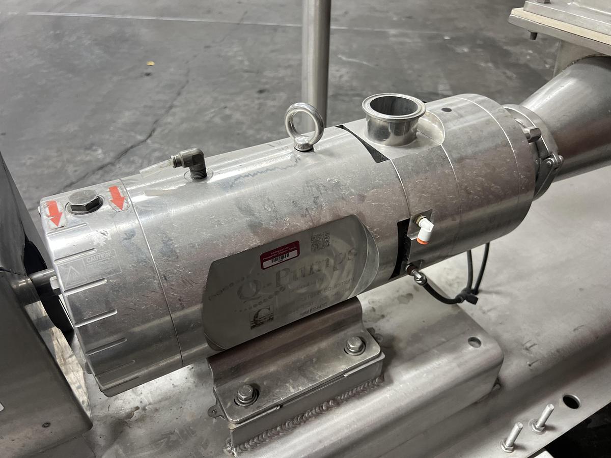 Used Q Pumps type QTS Twin Screw Positive Pump