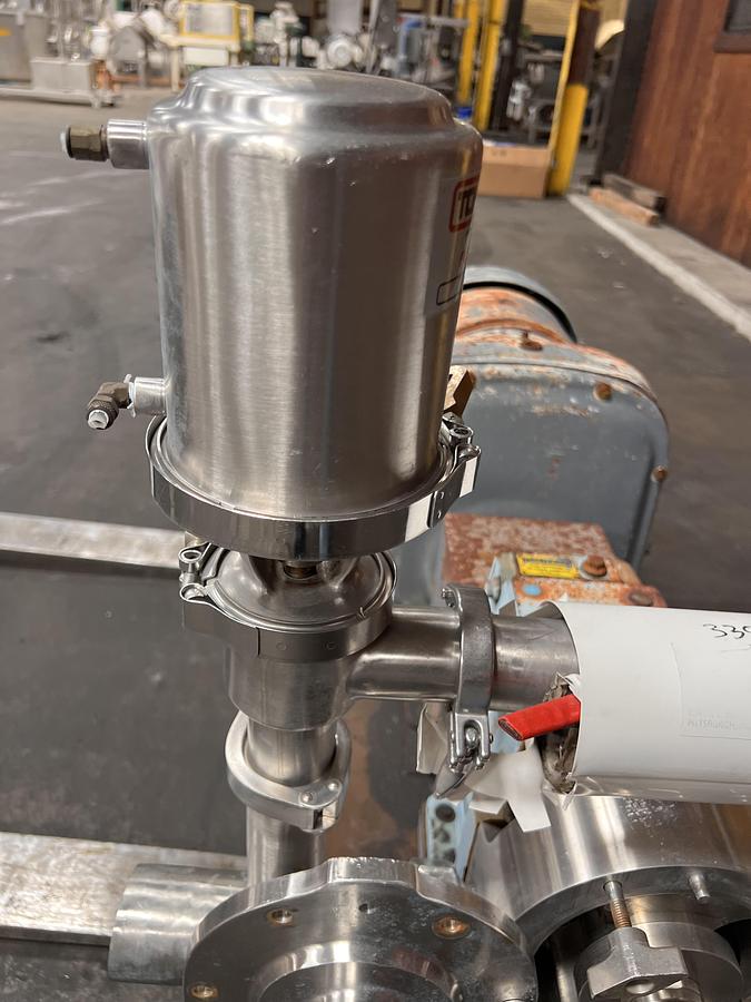Used Waukesha model 130-U1 positive displacement pump