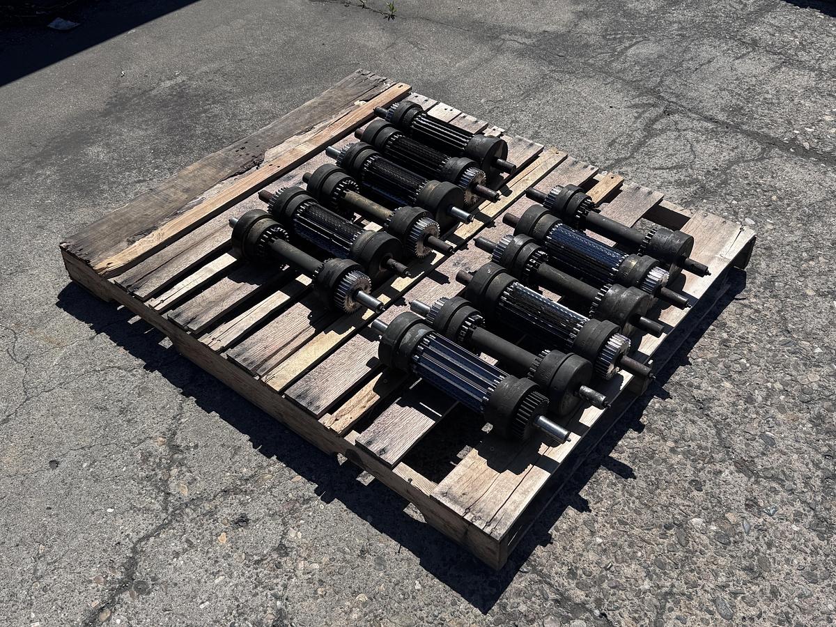 Used Urschel model G/GA brass cross cut spindles