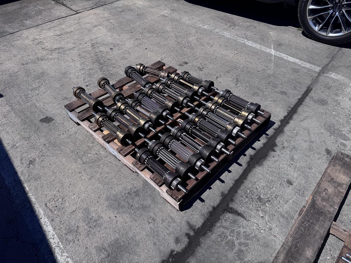 Used Urschel model F brass cross cut spindles