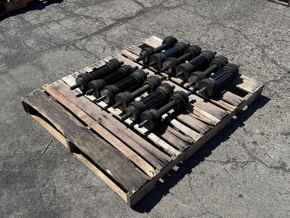 Used Urschel model G/GA brass cross cut spindles