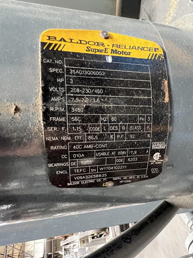 Used FlowTherm Systems dual boiler feed water system