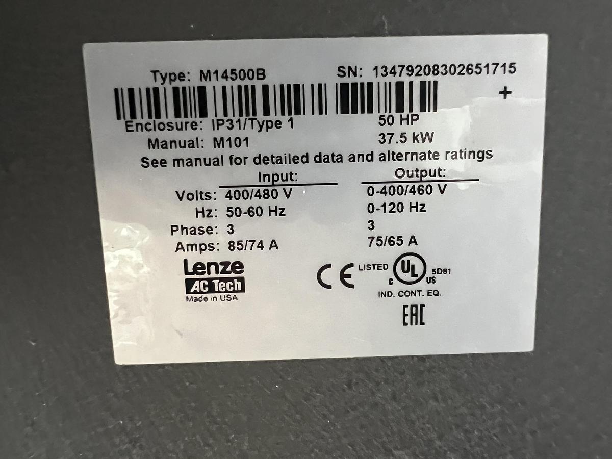 Used DCI 300 gallon single shell vertical Dynamixer