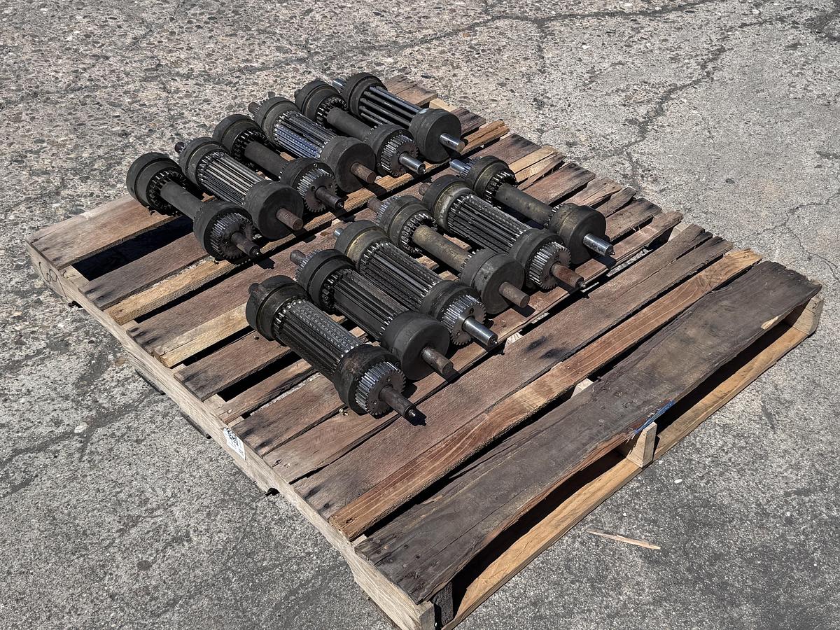 Used Urschel model G/GA brass cross cut spindles