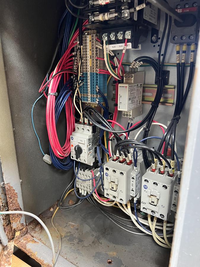 Used Mild steel table top chiller
