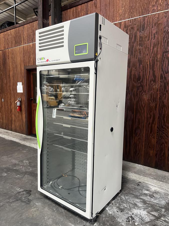 Used Caron model 7000-33-1 environmental chamber for shelf life testing