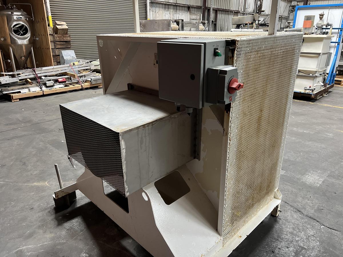 Used Greenheck model 40” diameter fiberglass airfoil centrifugal ventilation fan