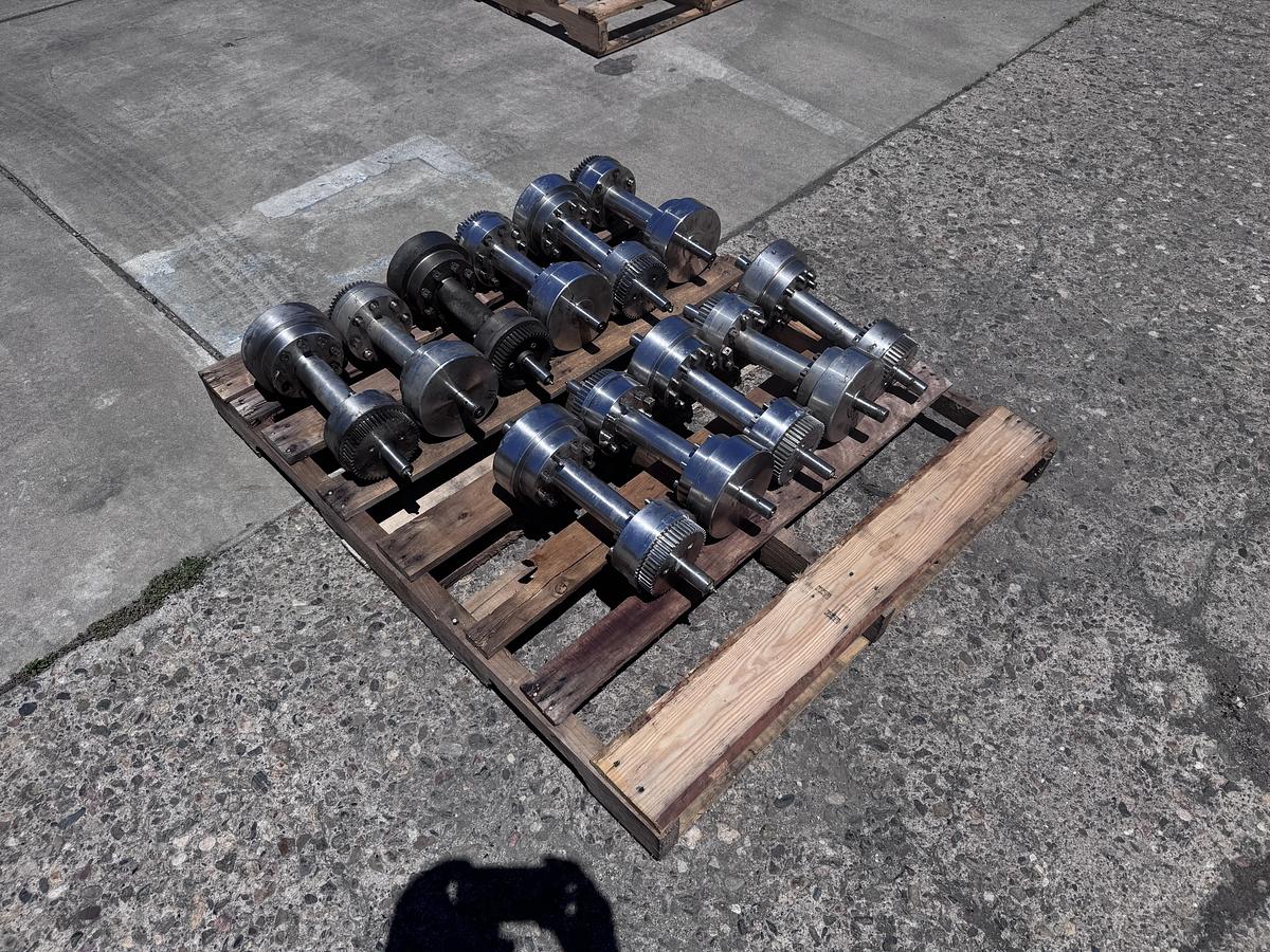 Used Urschel model H/HA stainless steel cross cut spindle