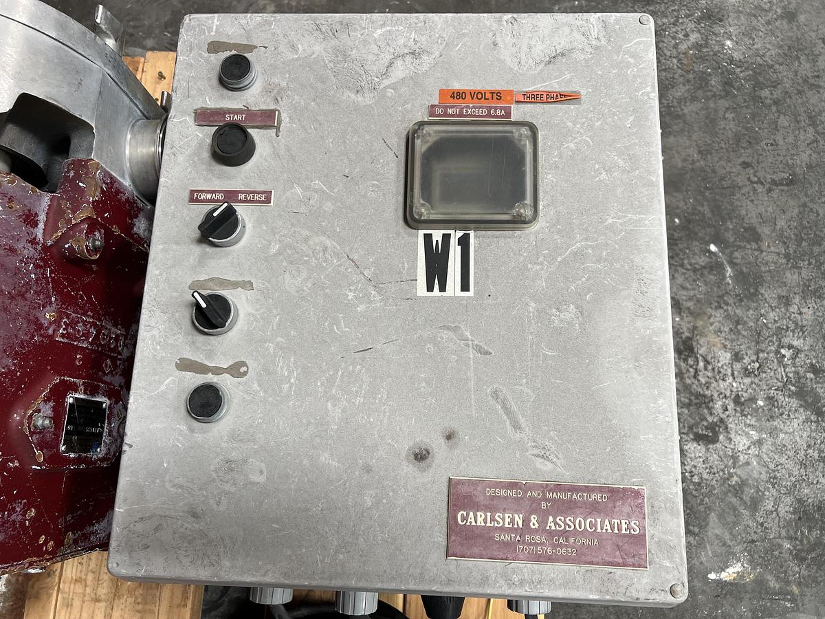 Used Waukesha model 60 positive displacement pump