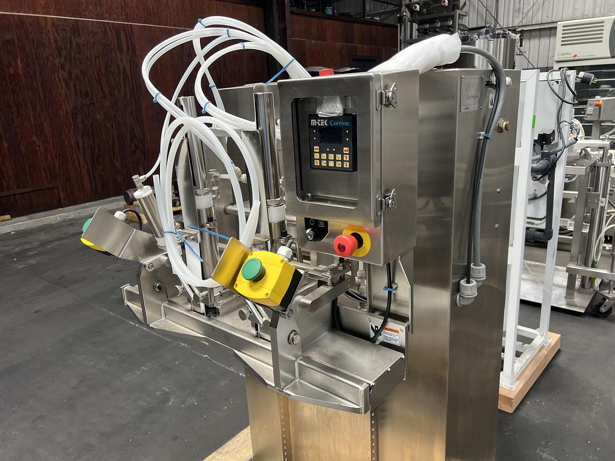 Used CV Tek model Corr-Vac Mark III vacuum bag sealer