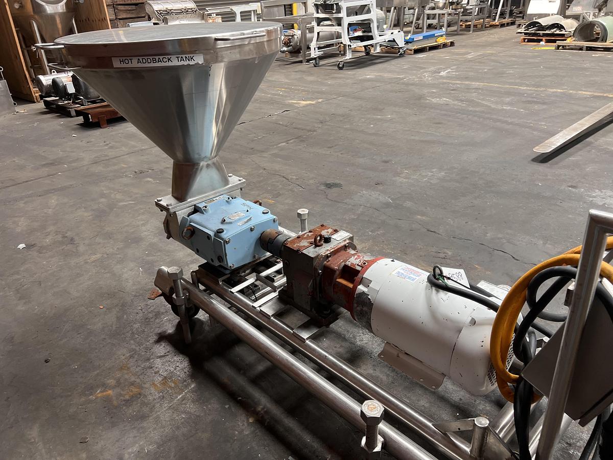 Used Waukesha model 134-U1 positive displacement pump