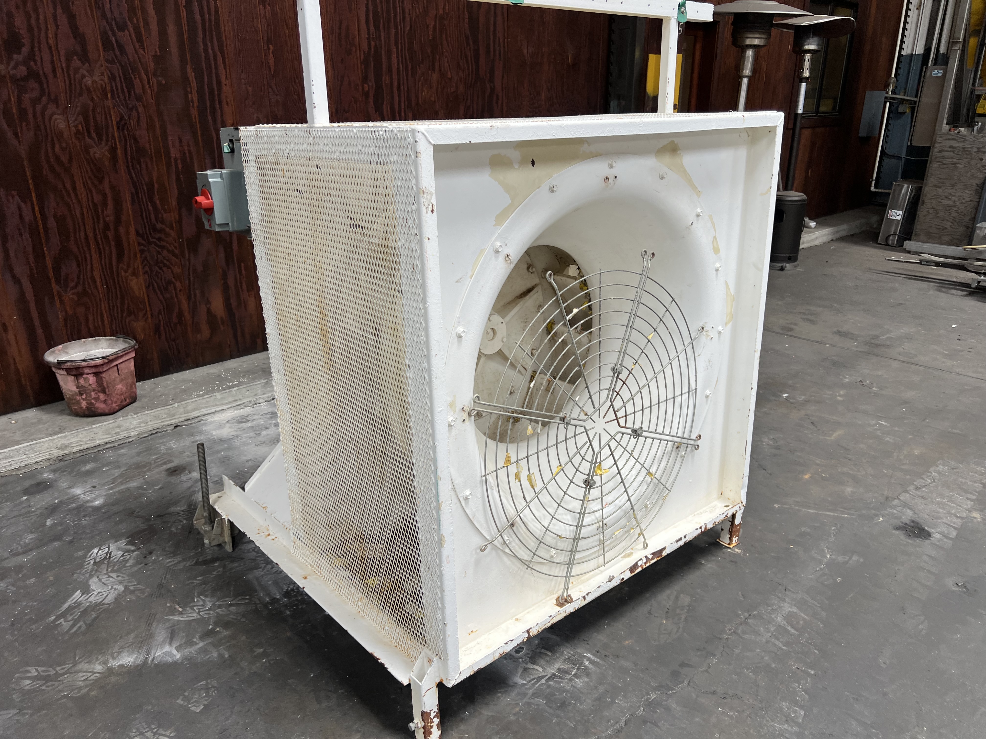 Used Greenheck model 40” diameter fiberglass airfoil centrifugal ventilation fan