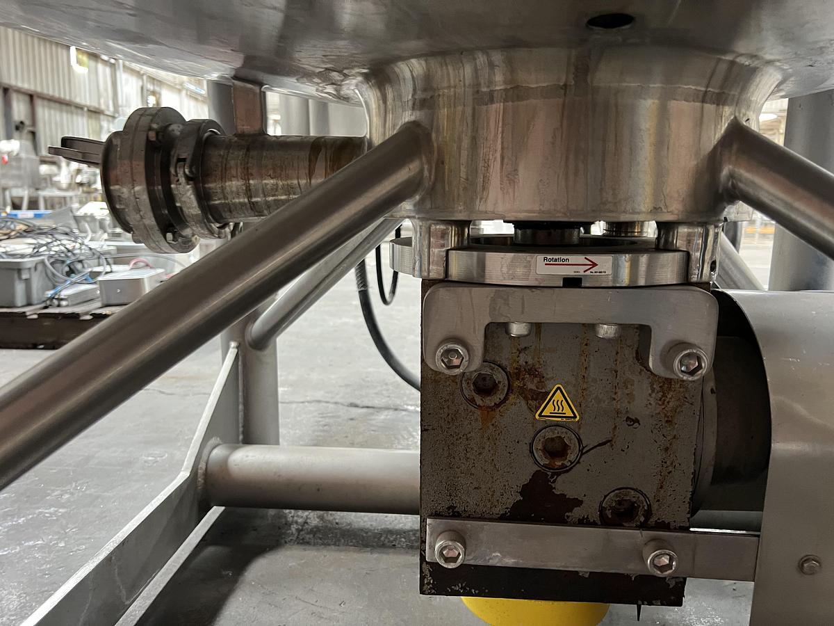 Used DCI 300 gallon single shell vertical Dynamixer