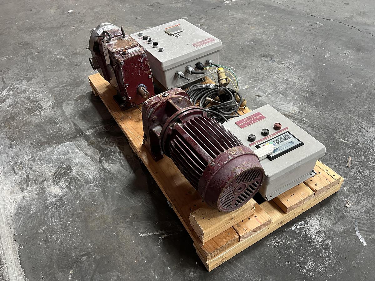 Used Waukesha model 60 positive displacement pump