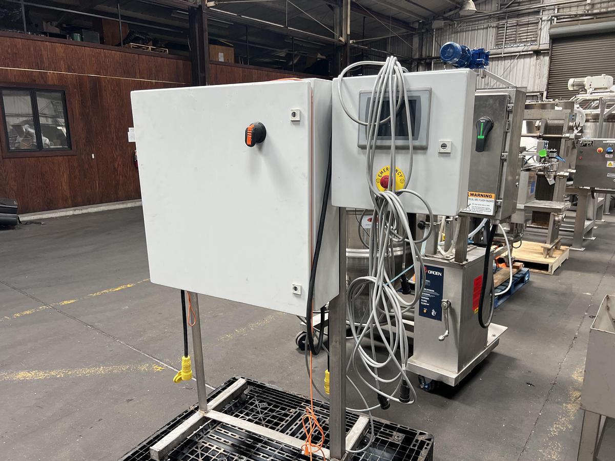 Used Never used control panel with an Allen-Bradley MicroLogic 1400 PLC