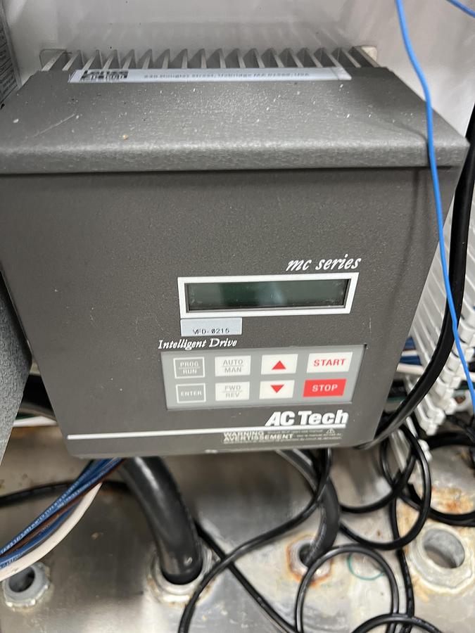 Used DCI 300 gallon single shell vertical Dynamixer